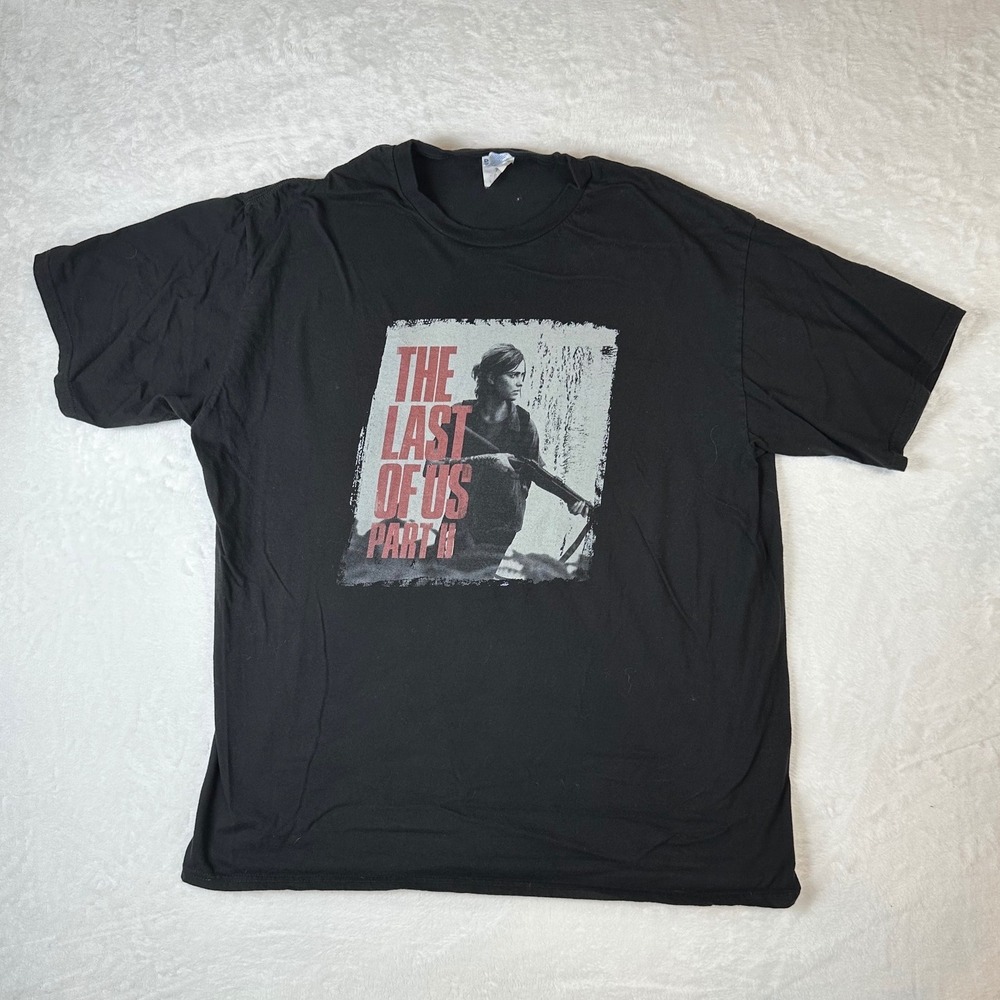 Port & Company The Last of Us Part II Ellie Graphic T-Shirt Black XL TLOU2